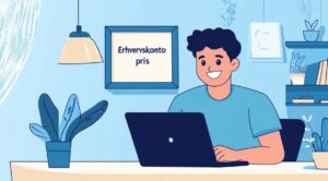 erhvervskonto pris