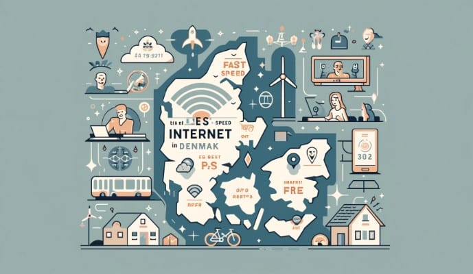 Bedste internet i Danmark