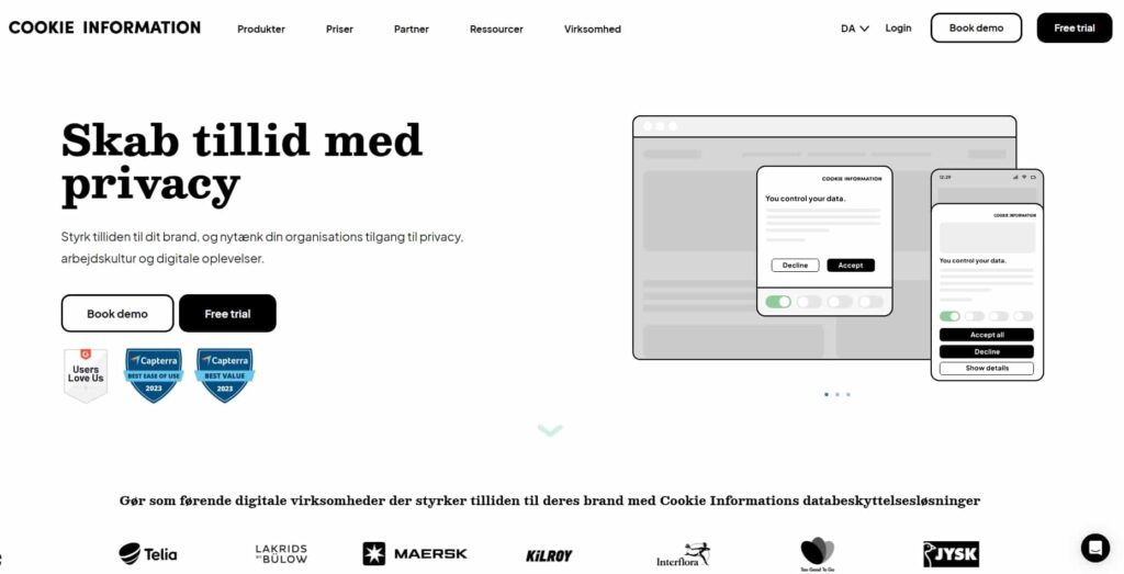 Cookie Information Plugin til WordPress