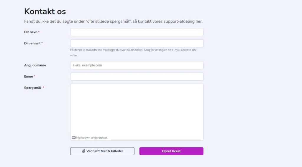 Simply kontakt - firma info og åbningstider