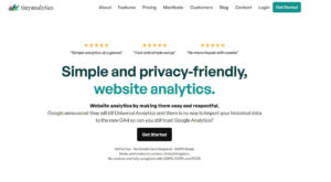 TinyAnalytics alternativ til Google Analytics