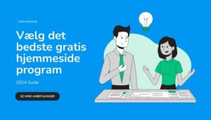gratis hjemmeside - vægl det bedste med min guide