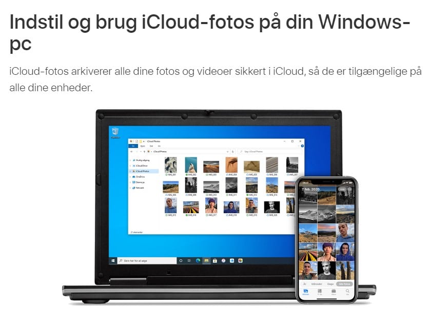 icloud gem billeder i skyen og opbevar dem her