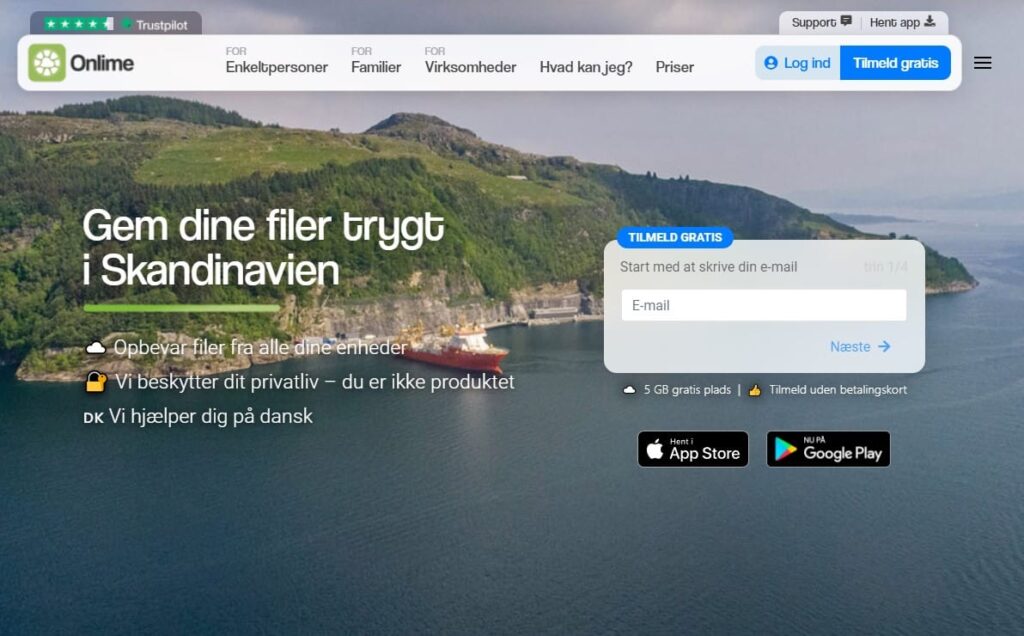 Onlime - Guide: Gem billeder i skyen
