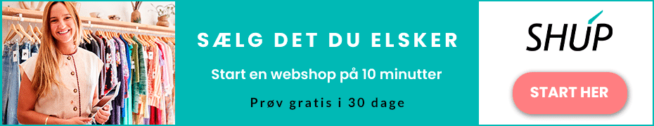 Hvad koster en webshop? 2 webshop priser - shup anbefaling