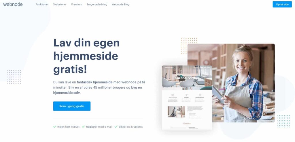 Webnode Anmeldelse: Opbyg en Professionel Hjemmeside på Få Minutter
