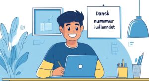 dansk nummer i udlandet