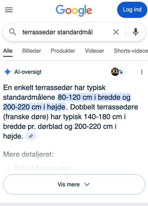 AI Overviews rammer Google.dk - er din trafik i fare? 2 ai overview dansk